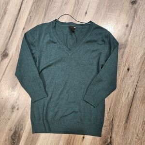 H&M Forest Green Knit Top